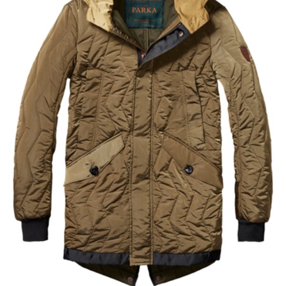 Scotch And Soda Fishtale Mens Parka